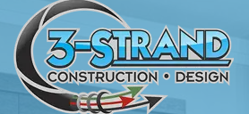 3 Strand Construction & Design Logo