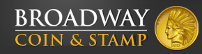 Broadway Coin & Stamp Exchange Logo