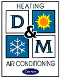 D&M Heating & Air Conditioning Logo