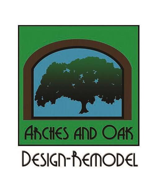 Arches and Oak Design-Remodel Logo