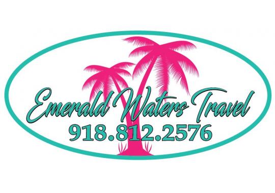 Emerald Waters Travel Logo