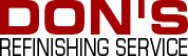 Don's Refinishing Service Logo