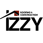 IZZY Roofing and Construction Logo