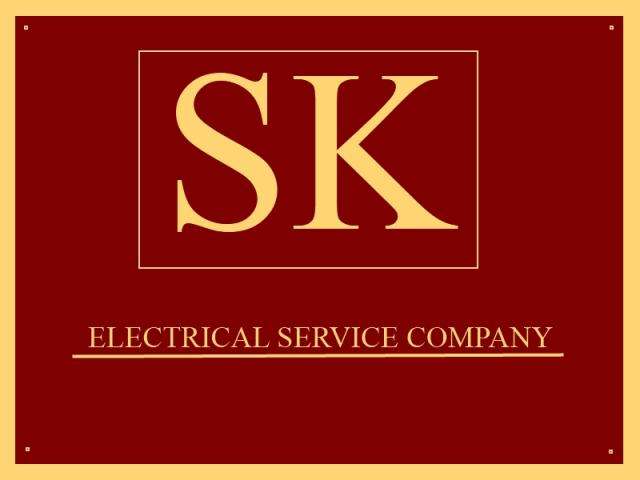 SK Electrical Service Company Logo