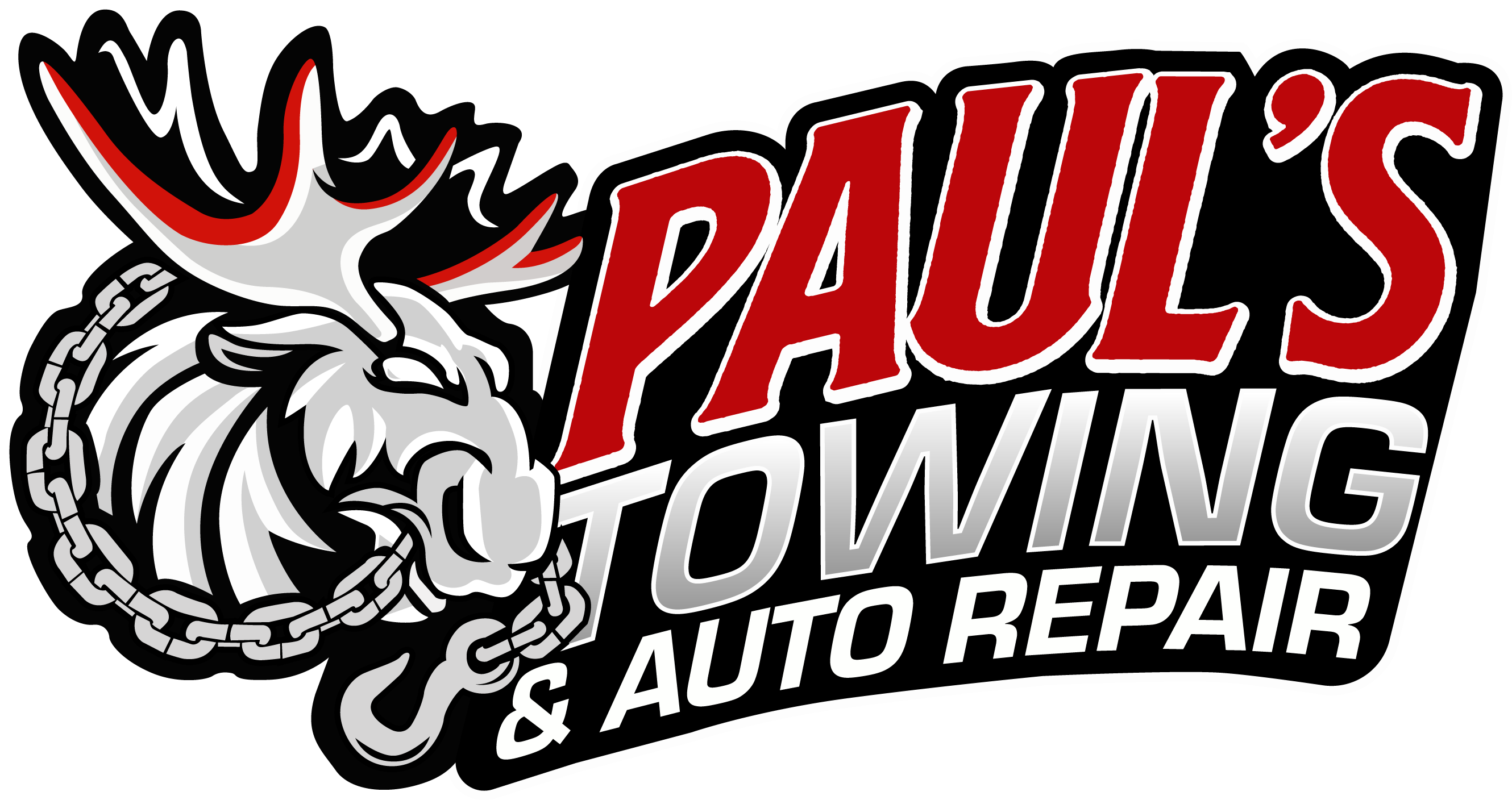 Paul's Towing and Auto Repair Logo