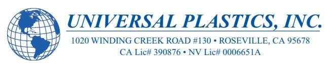 Universal Plastics, Inc. Logo