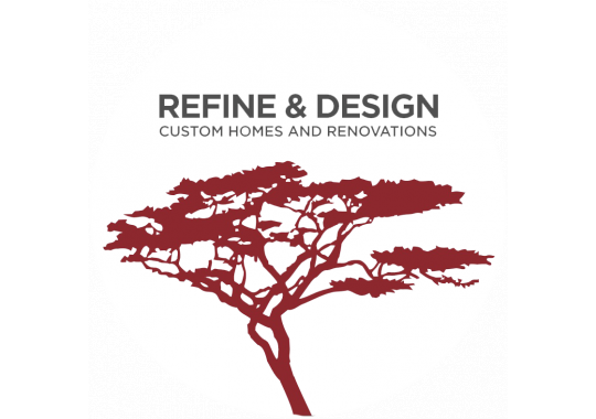 Refine & Design                                                 Custom Homes & Renovations Logo