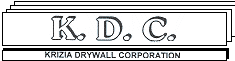 Krizia Drywall Corporation Logo