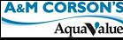A&M Corson's AquaValue Logo