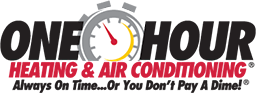 One Hour Heating & Air Conditioning Logo