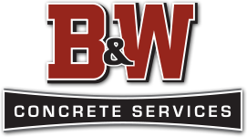 B & W Concrete Services Logo