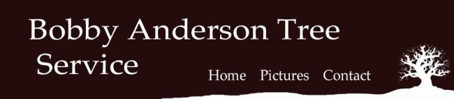 Bobby Anderson Jr. Tree Service Logo