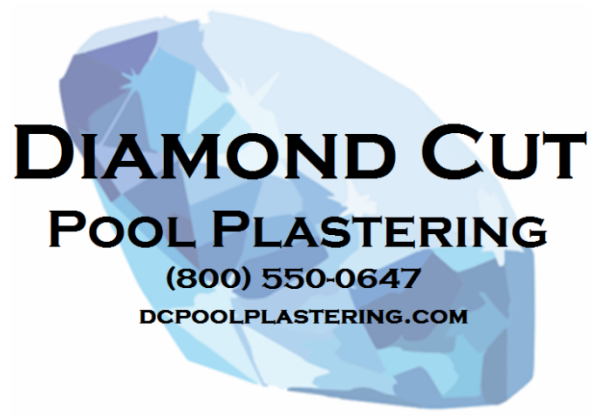 Diamond-Cut Pool Plastering Logo