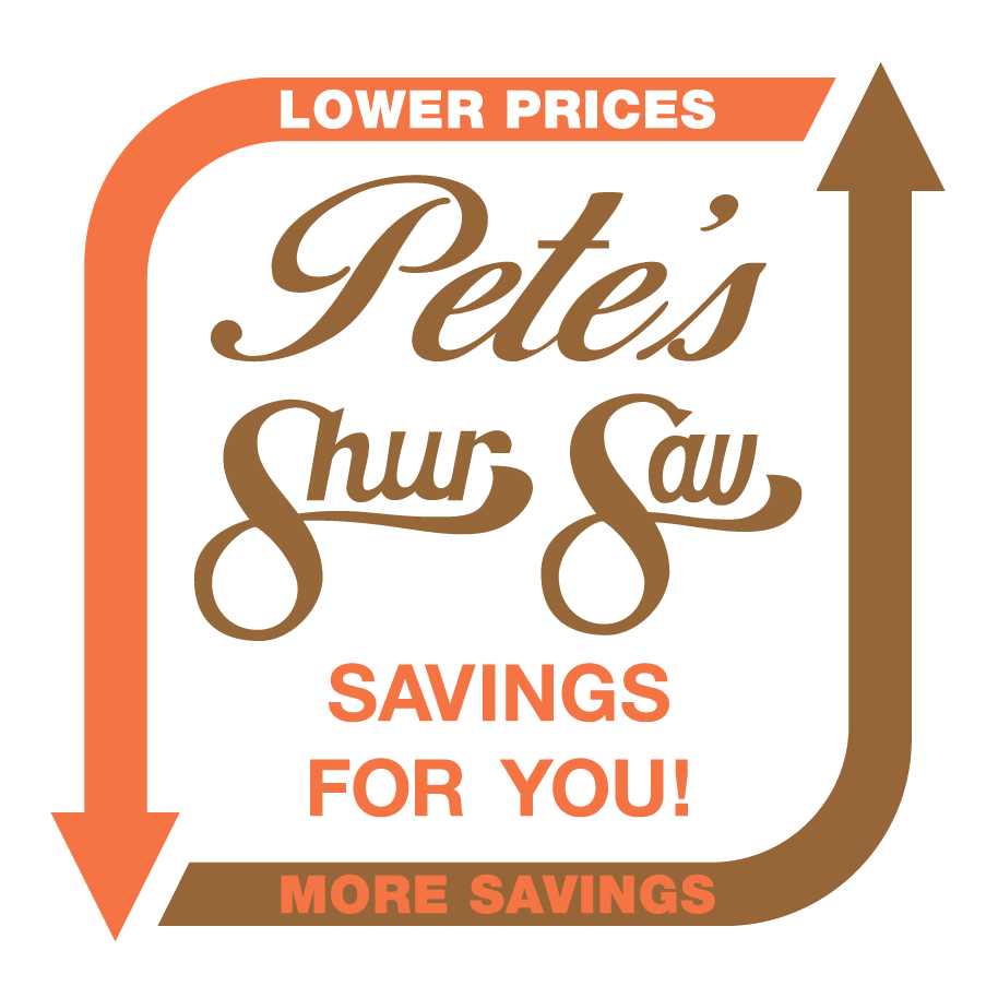 Pete's Shur Sav Market Logo