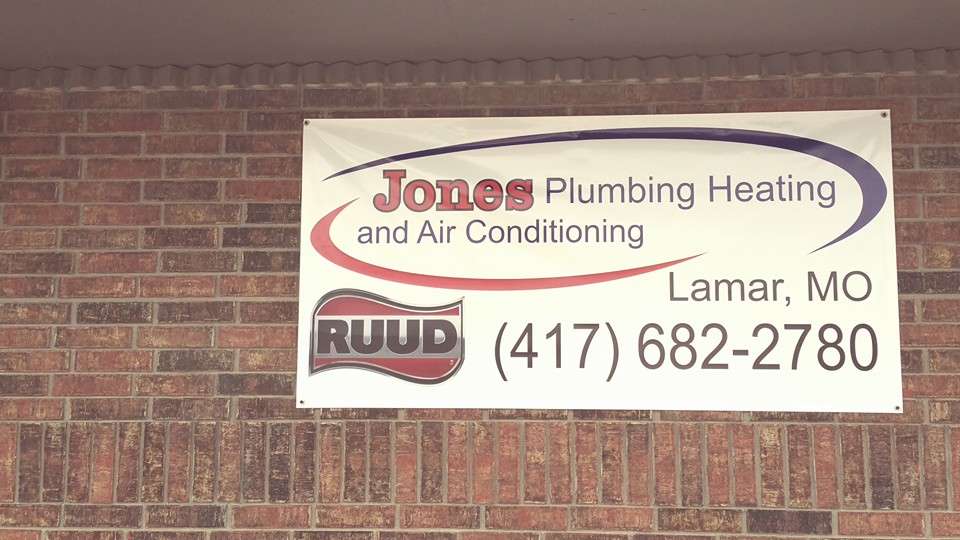 Jones Plumbing, Heating and Air Conditioning Logo