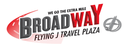 Broadway Flying J Travel Plaza Logo