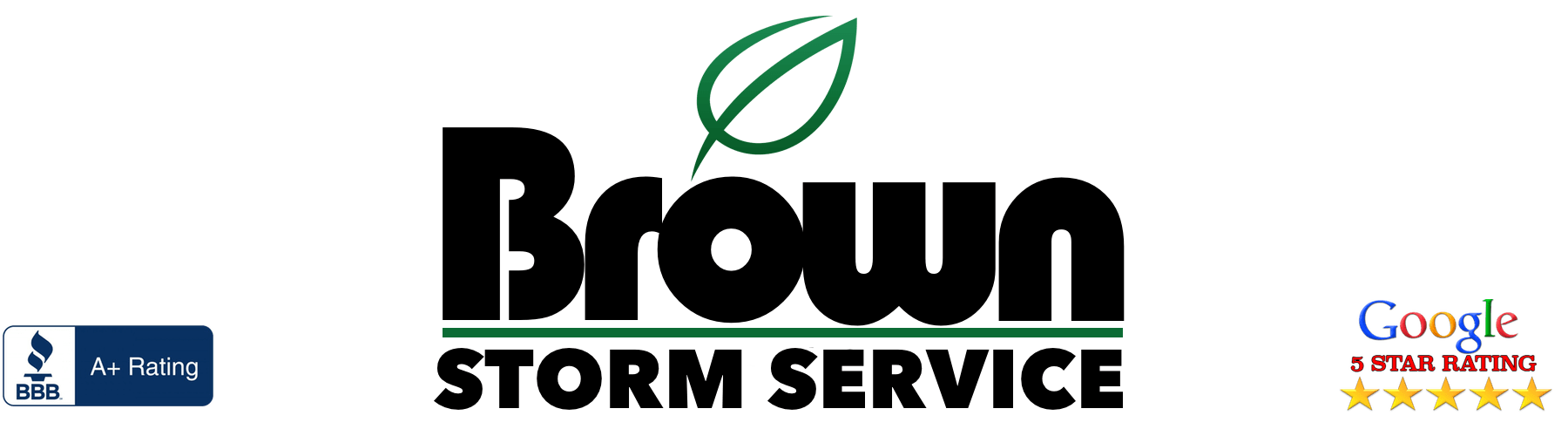 Brown Storm Service Logo