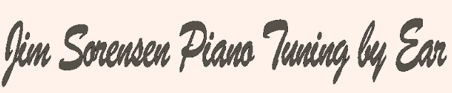 Jim Sorensen's Piano Tuning Logo