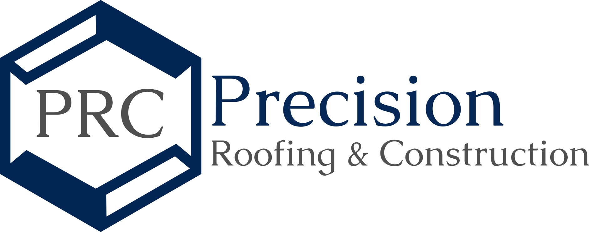 Precision Roofing & Construction Logo