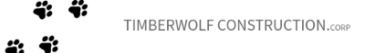 Timberwolf Construction Corp Logo