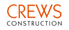 Crews Construction Logo