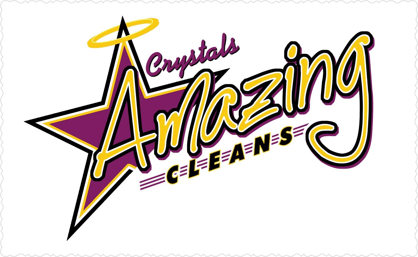 Crystals Amazing Cleans Logo