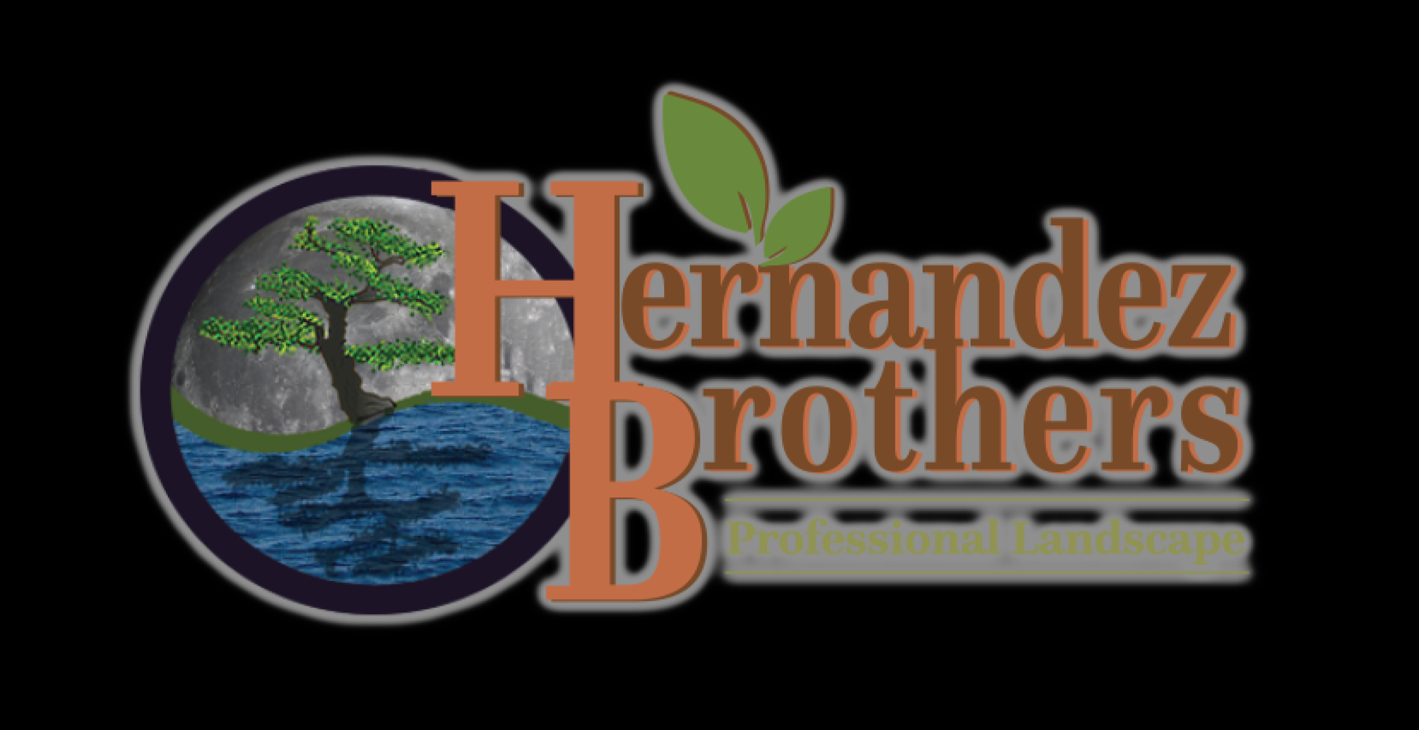 Hernandez Brothers Professional Landscape Logo