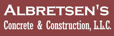 Albretsen's Concrete & Construction, LLC Logo