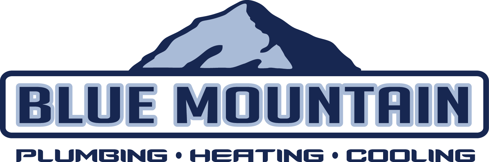 Blue Mountain Plumbing, Heating & Cooling Logo