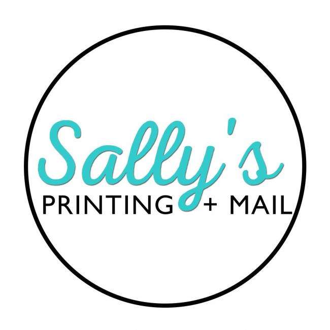 Sally's Printing & Mail Service Logo
