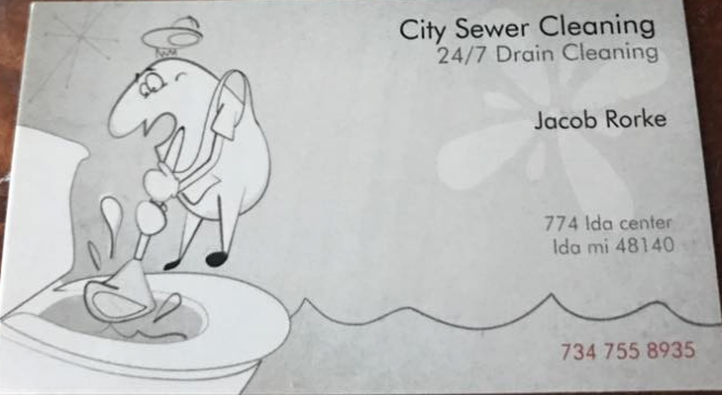 City Sewer Service Logo