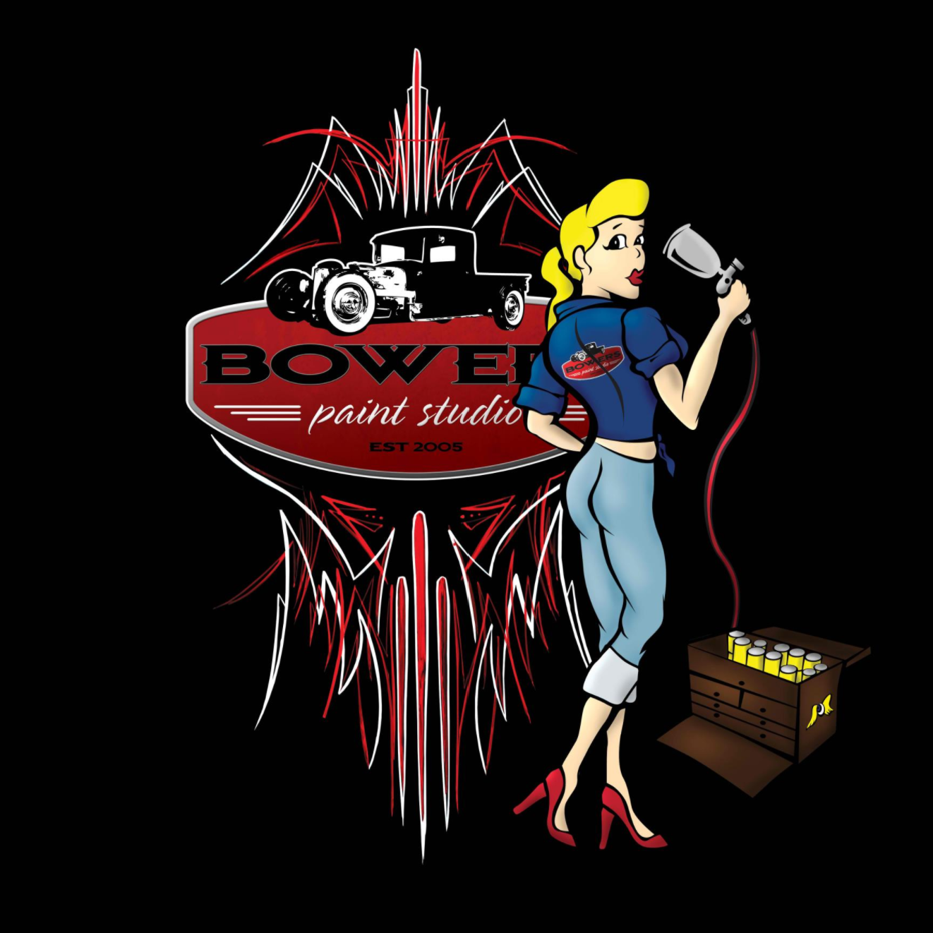 Bowers Paint Studio Logo