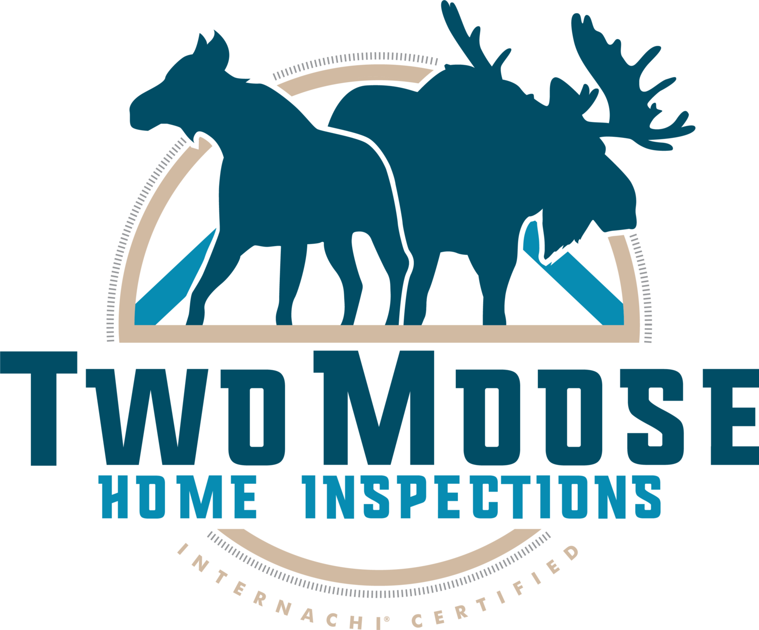 Two Moose Home Inspections Logo