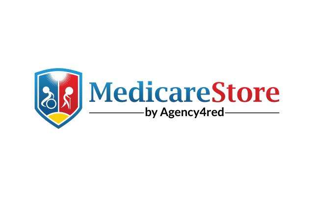 Medicare Store by Agency 4 Red Logo