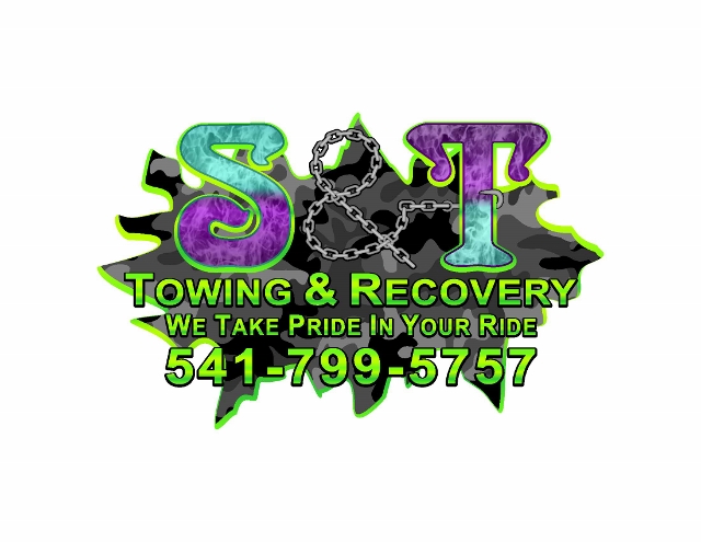 S & T Towing & Recovery Logo