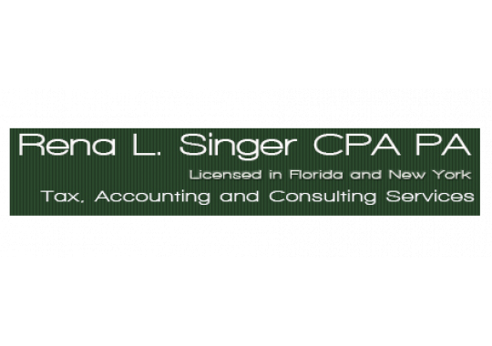 Rena L. Singer, CPA, PA Logo