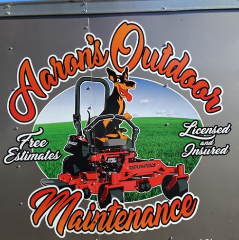 Aaron's Outdoor Maintenance, LLC Logo