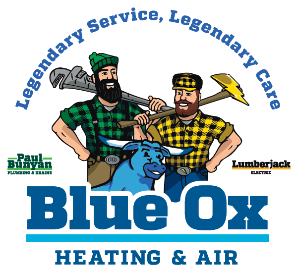 Blue Ox Heating & Air Logo