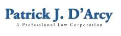 Patrick J D'Arcy A Professional Law Corporation Logo