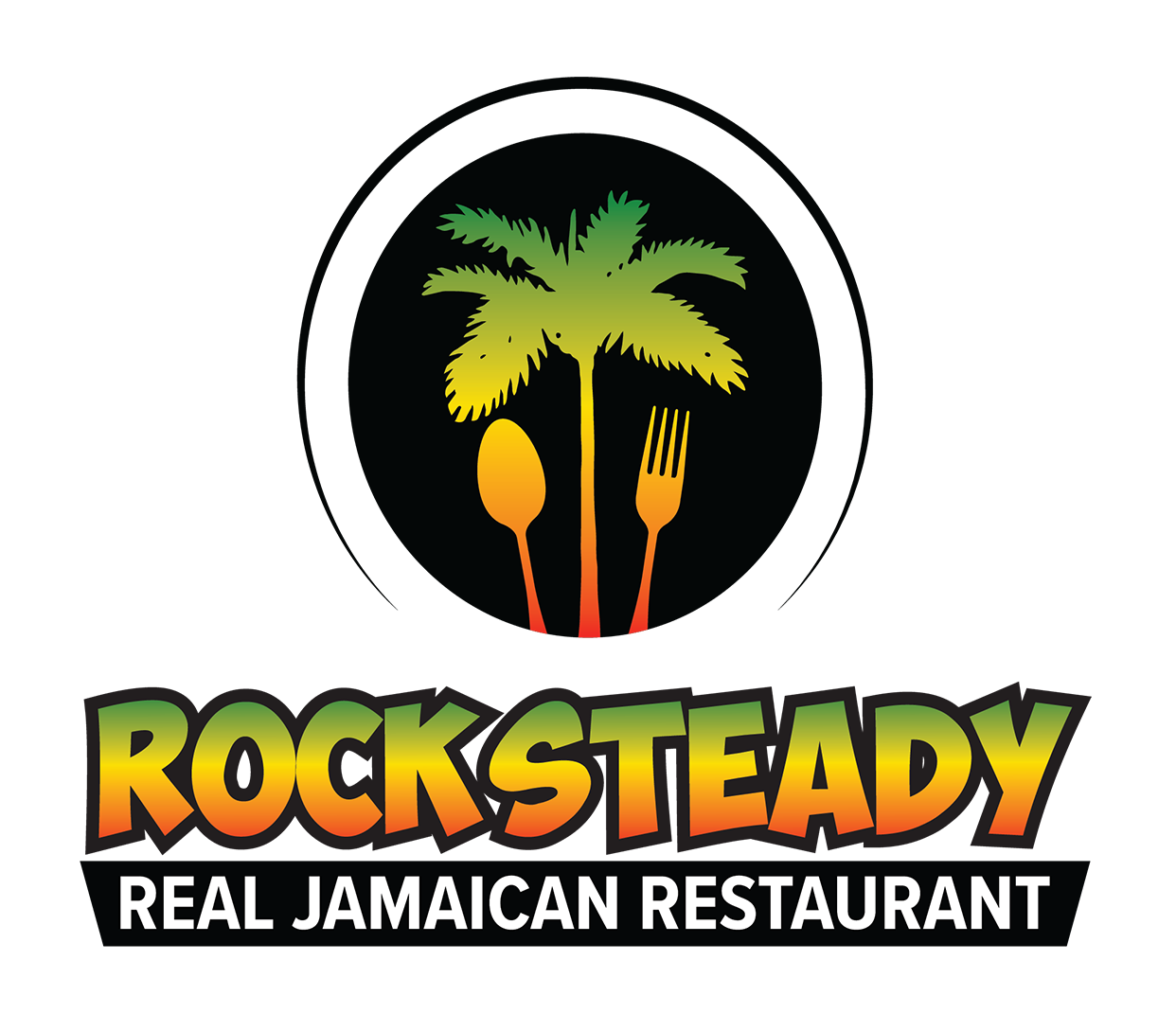 Rock Steady Real Jamaican Restaurant Logo