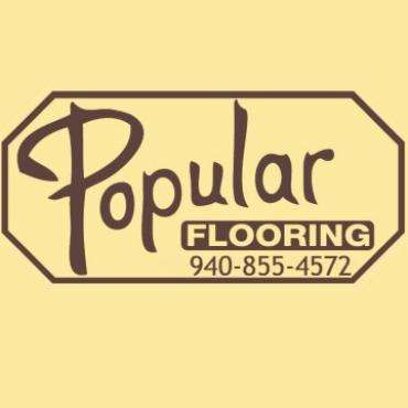 Popular Flooring Company Logo