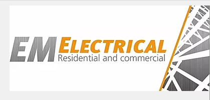 EM Electrical Contracting Logo