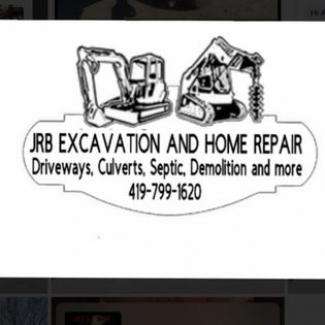 JRB Excavating And Home Repair Logo