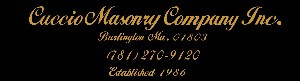 Cuccio Masonry Co., Inc. Logo