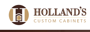 Holland's Custom Cabinets Logo