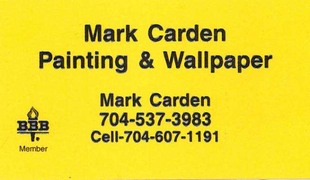 Mark Carden Painting & Wallpaper Logo