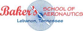 Baker's School Of Aeronautics Logo