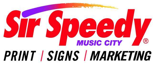 Sir Speedy Music City Logo