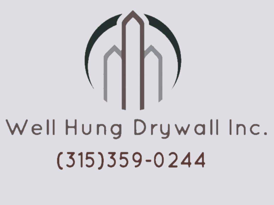 Well Hung Drywall Inc. Logo