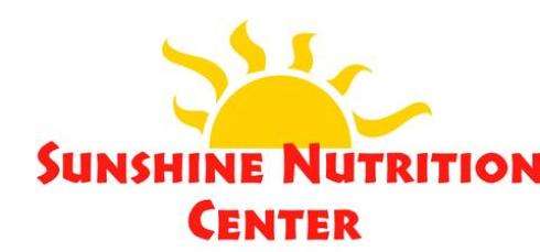 Sunshine Nutrition Center Logo